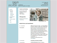 Tablet Screenshot of franzisvonstechow.de